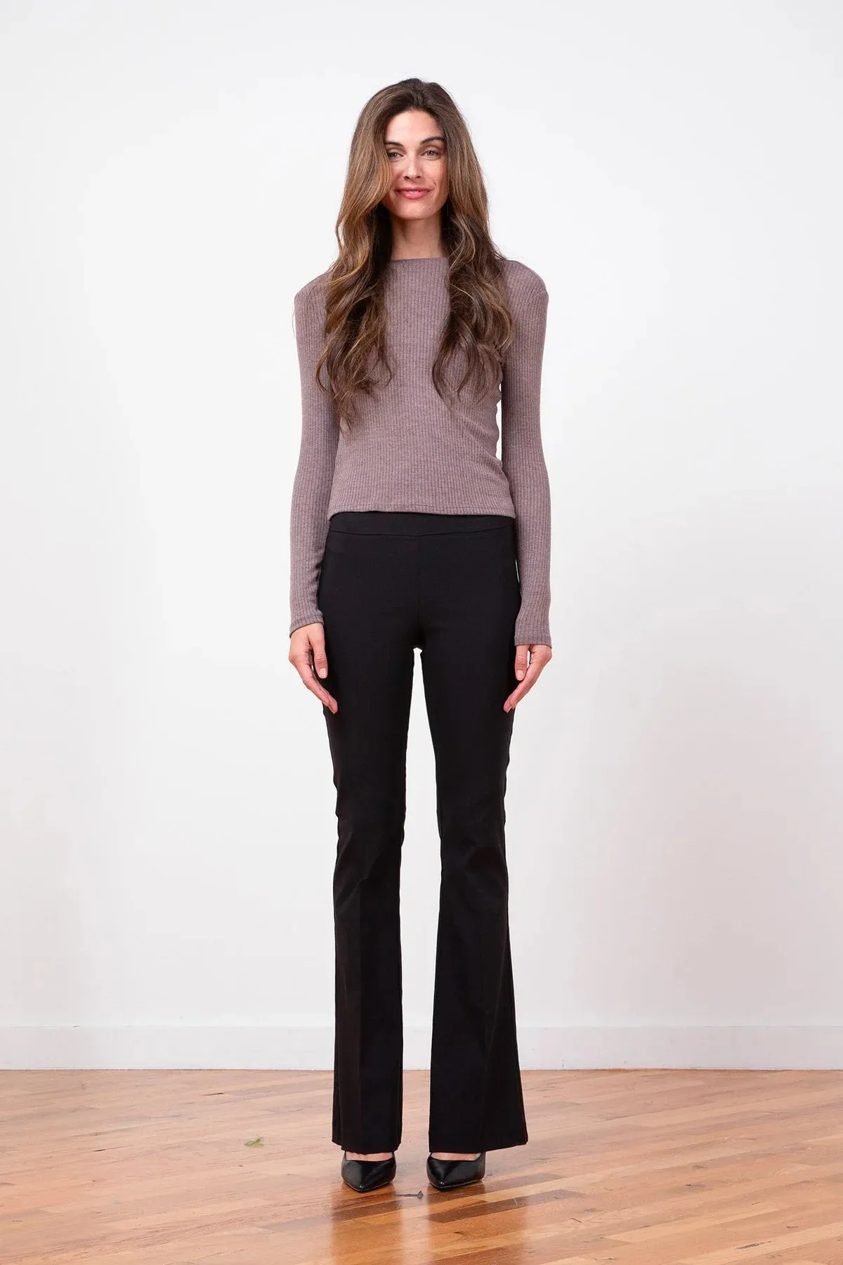Bellini Flare Pant in Black