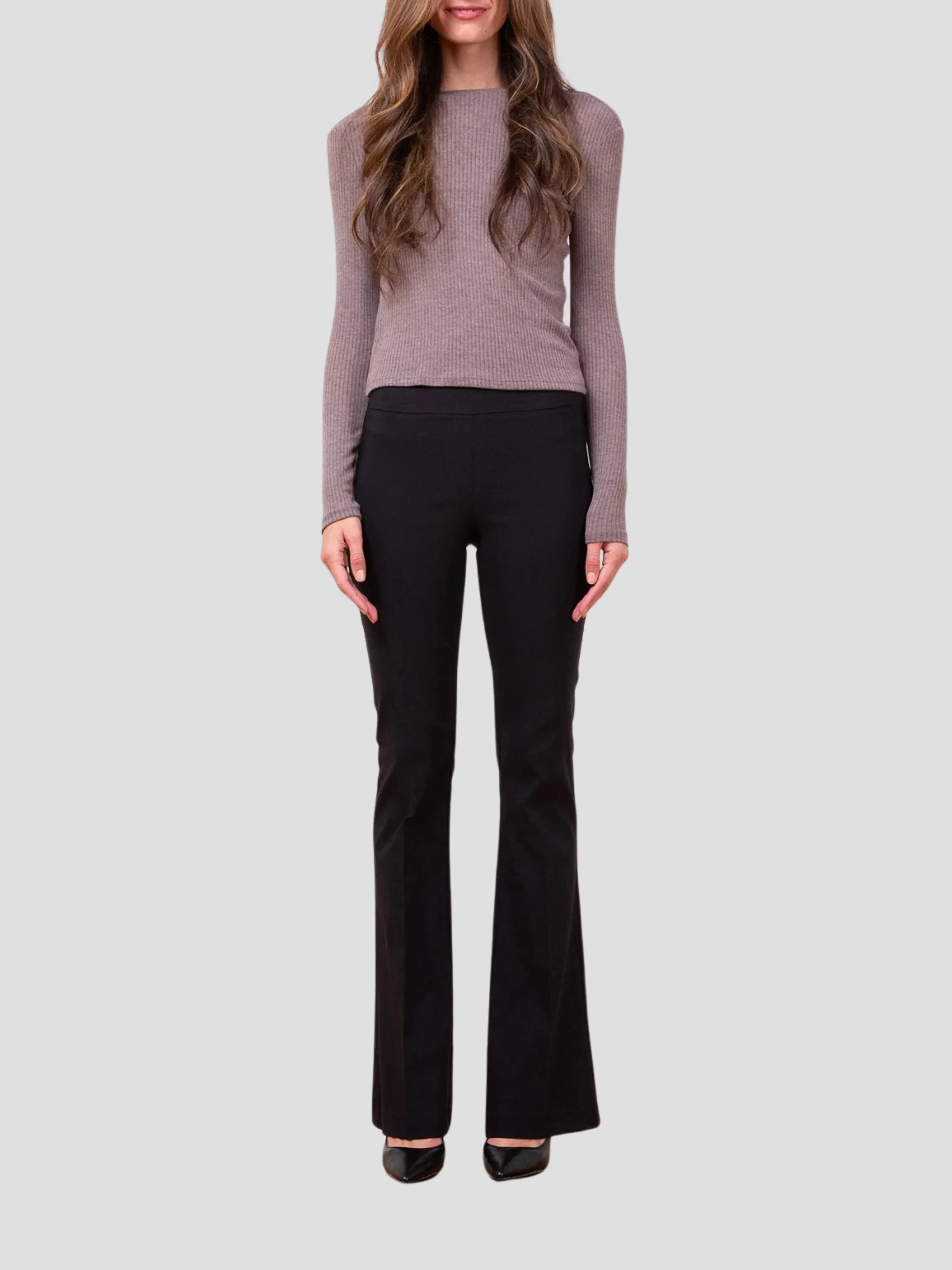 Bellini Flare Pant in Black