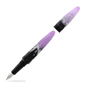 Benu Briolette Fountain Pen in Luminous Orchid