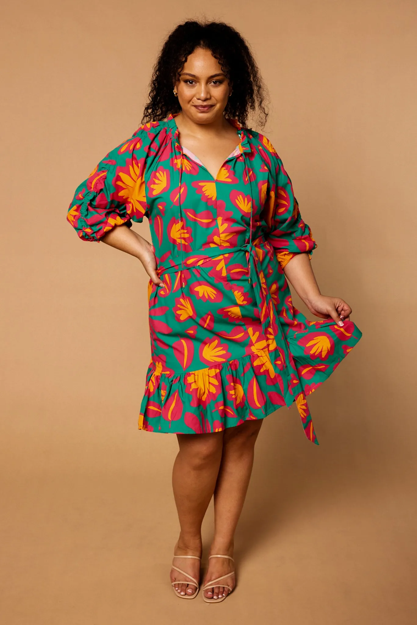 Berlin Mini Dress in Caledonia Junebug