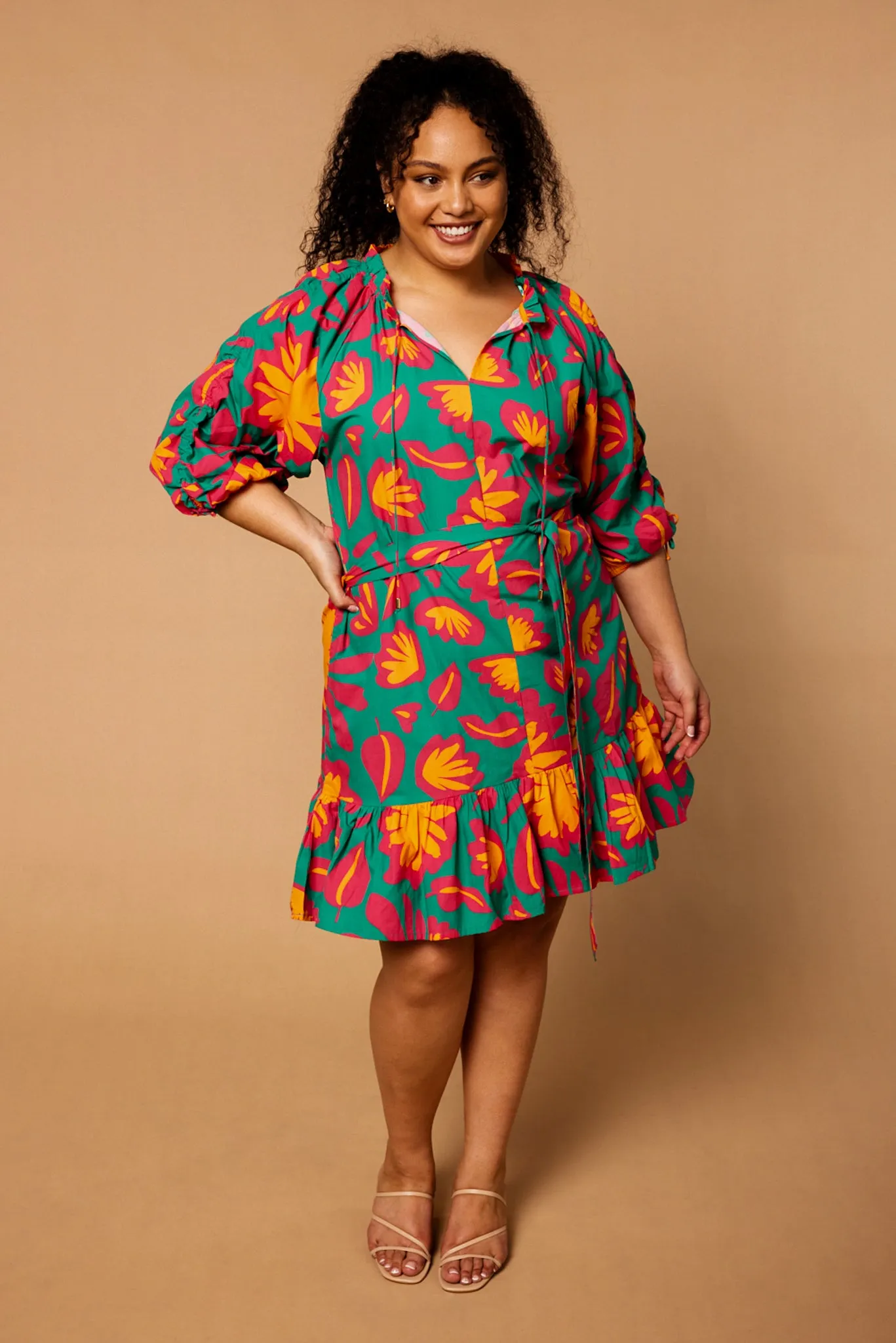 Berlin Mini Dress in Caledonia Junebug