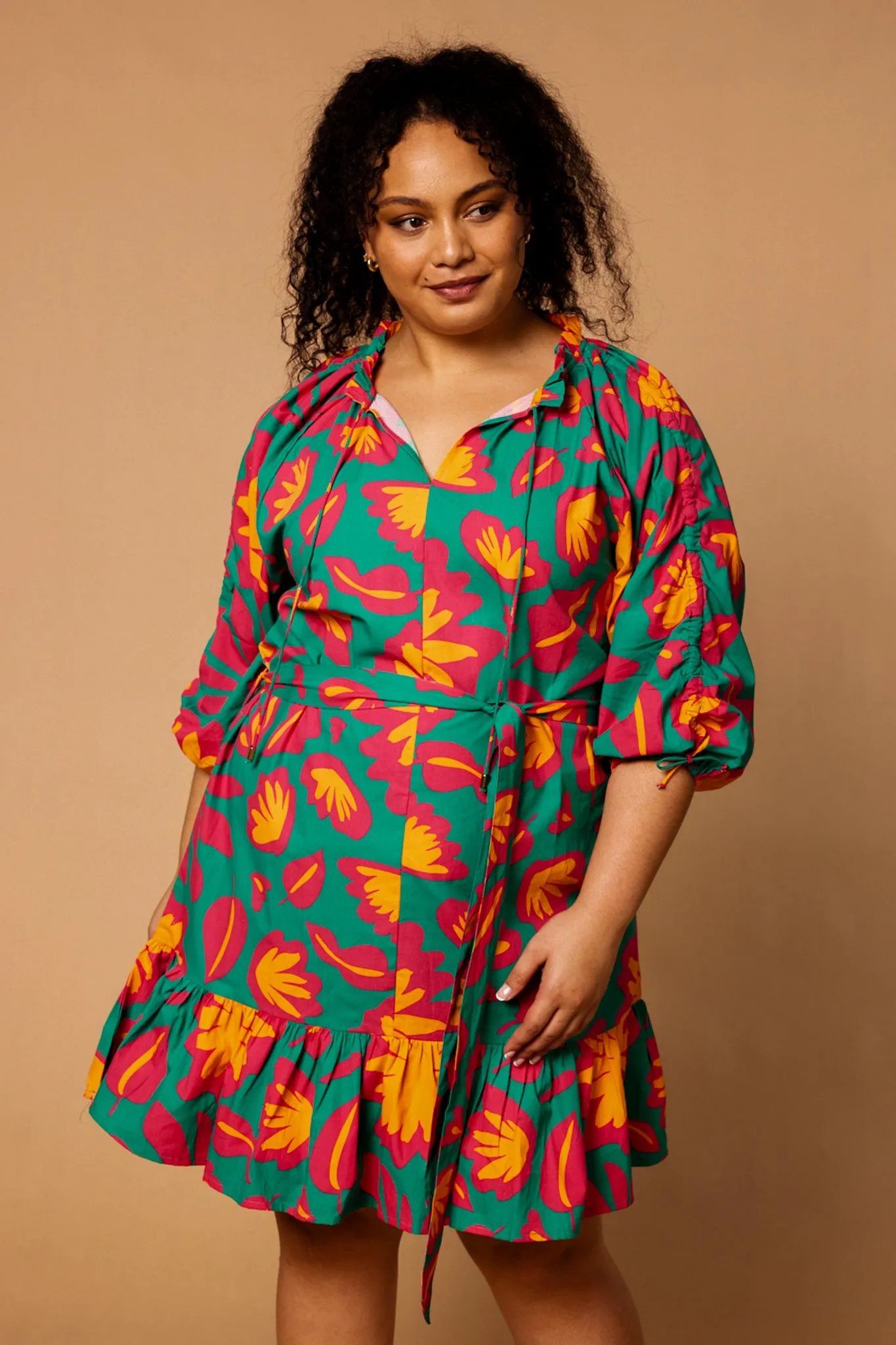 Berlin Mini Dress in Caledonia Junebug
