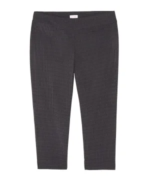Berlin Pull-On Ankle Pant | Navy / Charcoal Grey