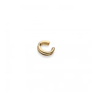 Bevel Unity Golden Solo Ear Cuff 41171GD