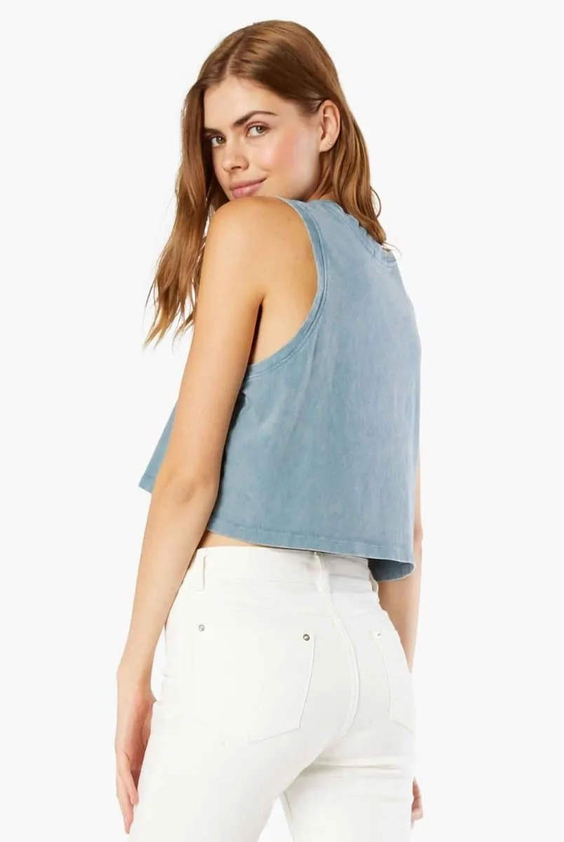Beyond Yoga Don't Distress Balance Cropped Tank
