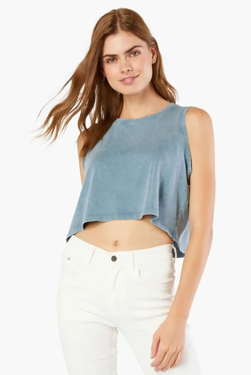 Beyond Yoga Don't Distress Balance Cropped Tank