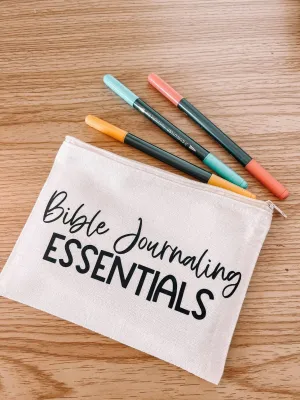 Bible Journaling Essentials Pen Pouch