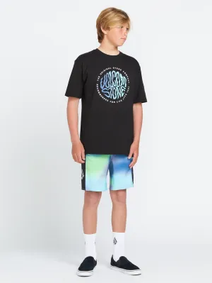 Big Boys Twisted Up Short Sleeve Tee - Black