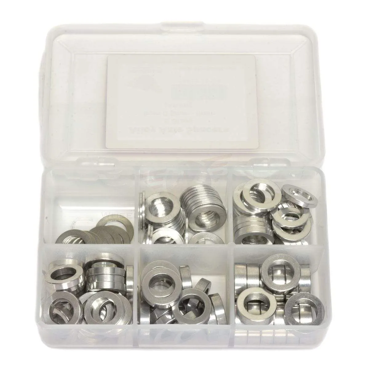 Bike Axle Spacer Kit - .5 to 5mm - 125 Count