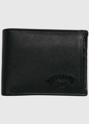 Billabong - Slim 2 in 1 Leather Wallet