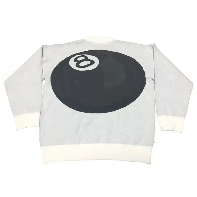 Billiards 8 Ball Knitted Sweater