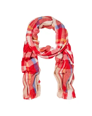 Billy Winter Blanket Scarf | Red