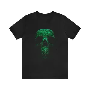 Binary skull Unisex Jersey Short Sleeve Tee