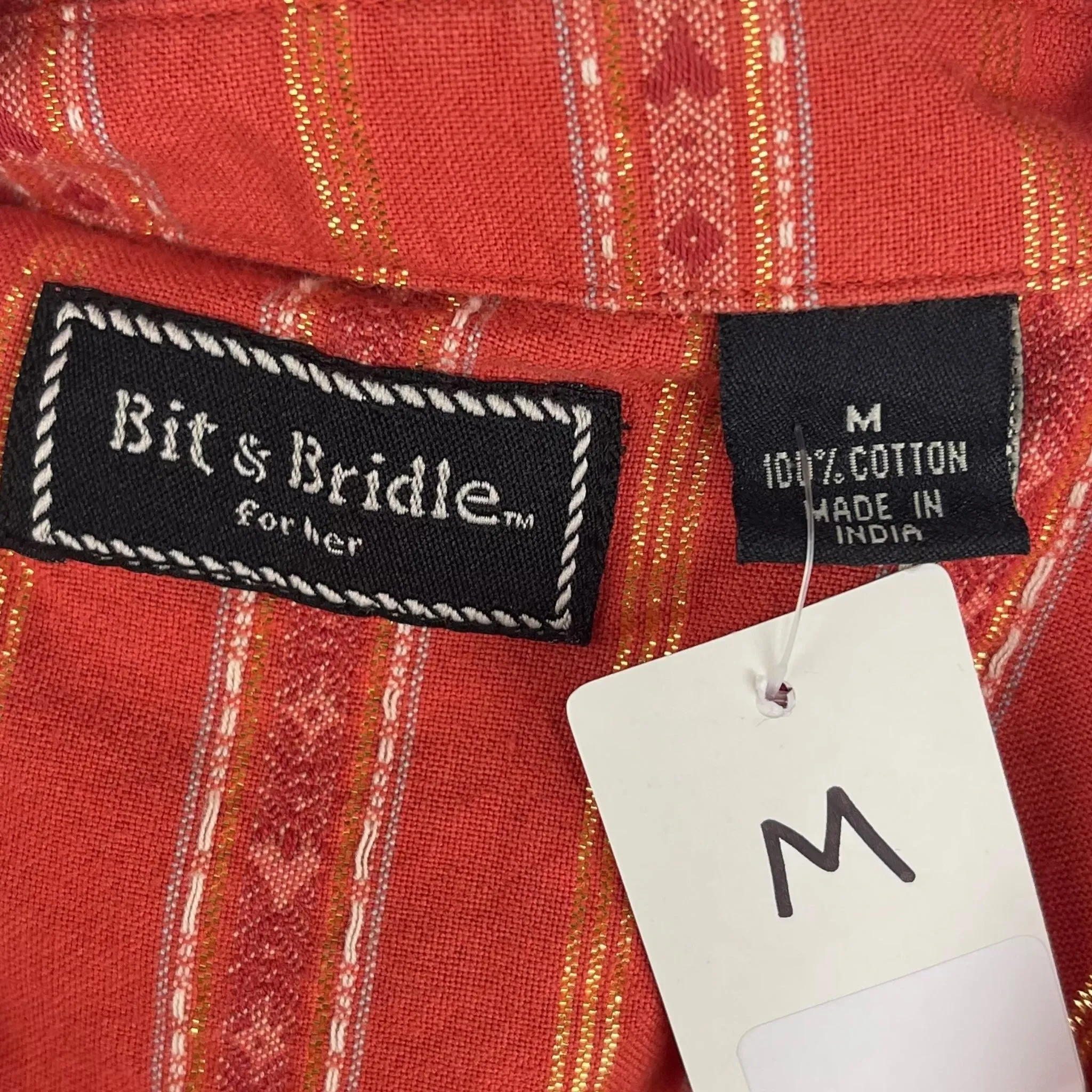 Bit & Bridle snap shirt