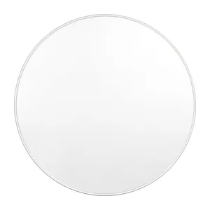 Bjorn Round Mirror (Bright White)