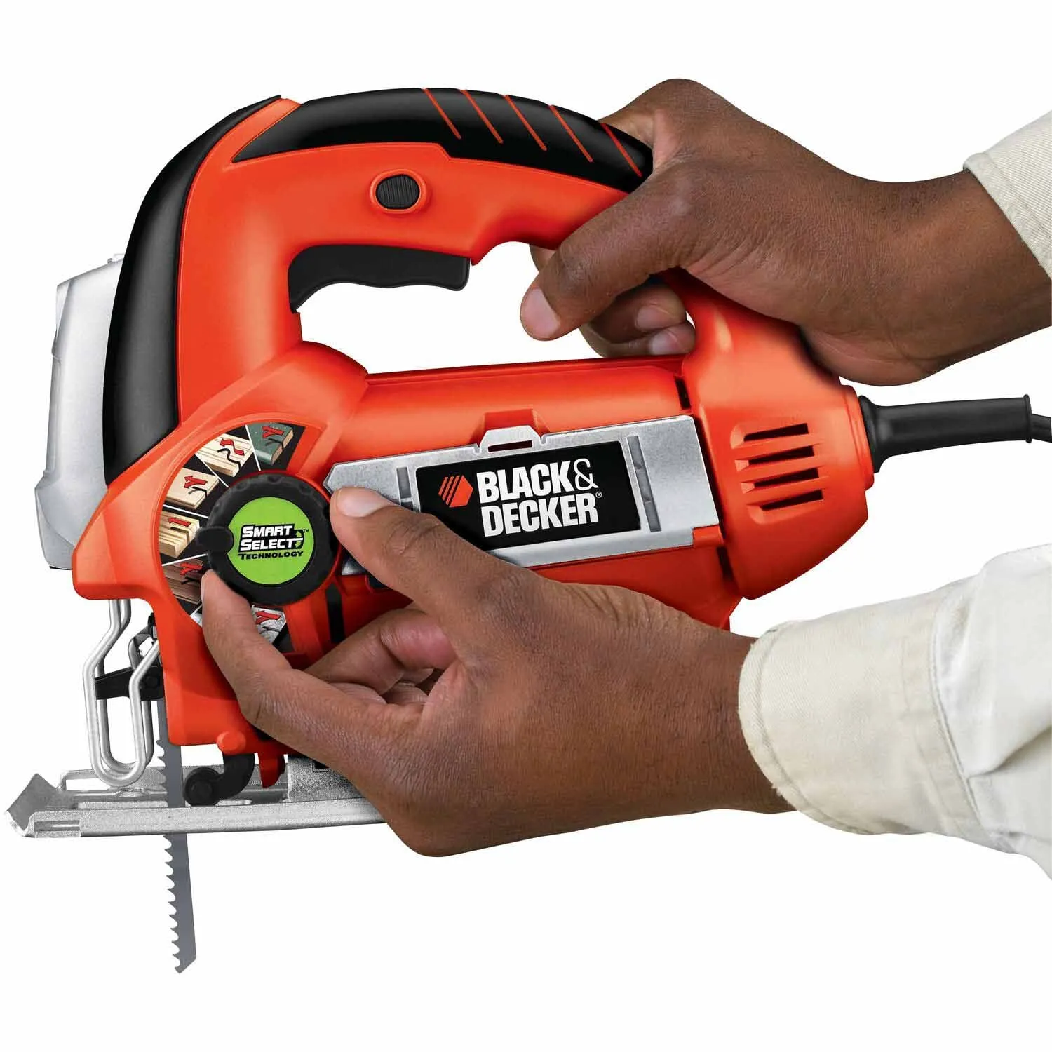 Black & Decker JS670V Line Finder Orbital Jigsaw with Smart Select Technology