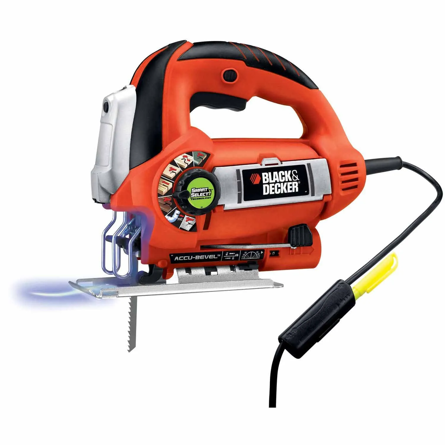 Black & Decker JS670V Line Finder Orbital Jigsaw with Smart Select Technology