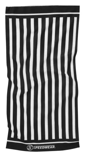Black and White Stripe Neck Warmer