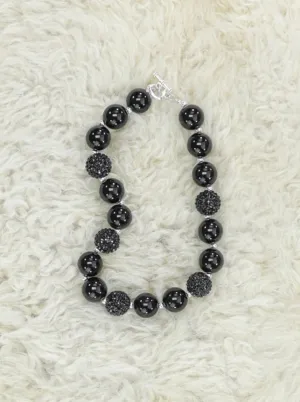 Black Bubblegum Necklace