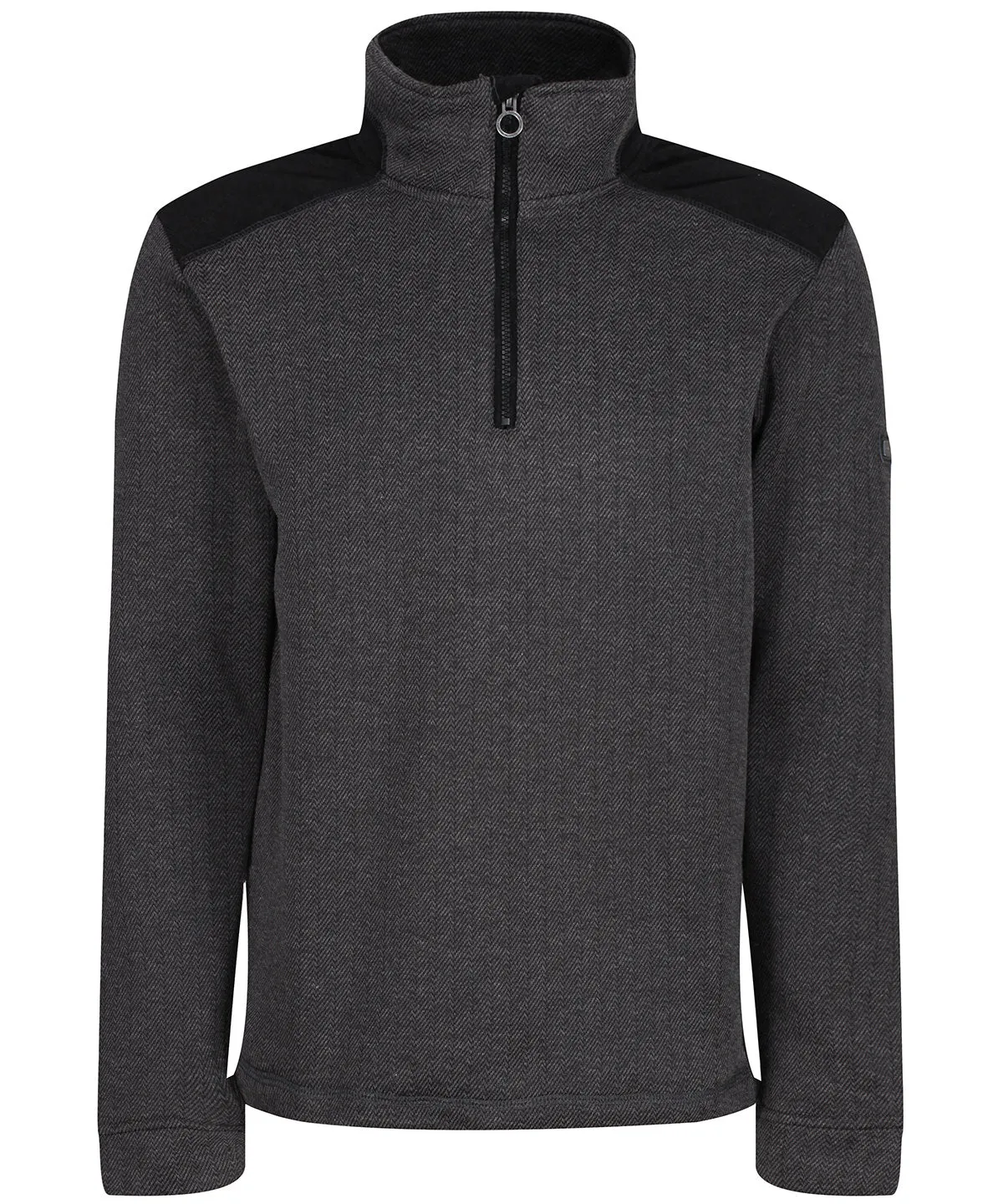 Black - Holbeck half zip fleece