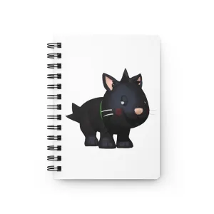 Black Kitty Spiral Bound Journal