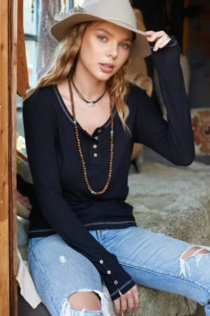 black leah top