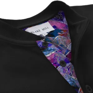 Black with Modern Glass Lux Jersey