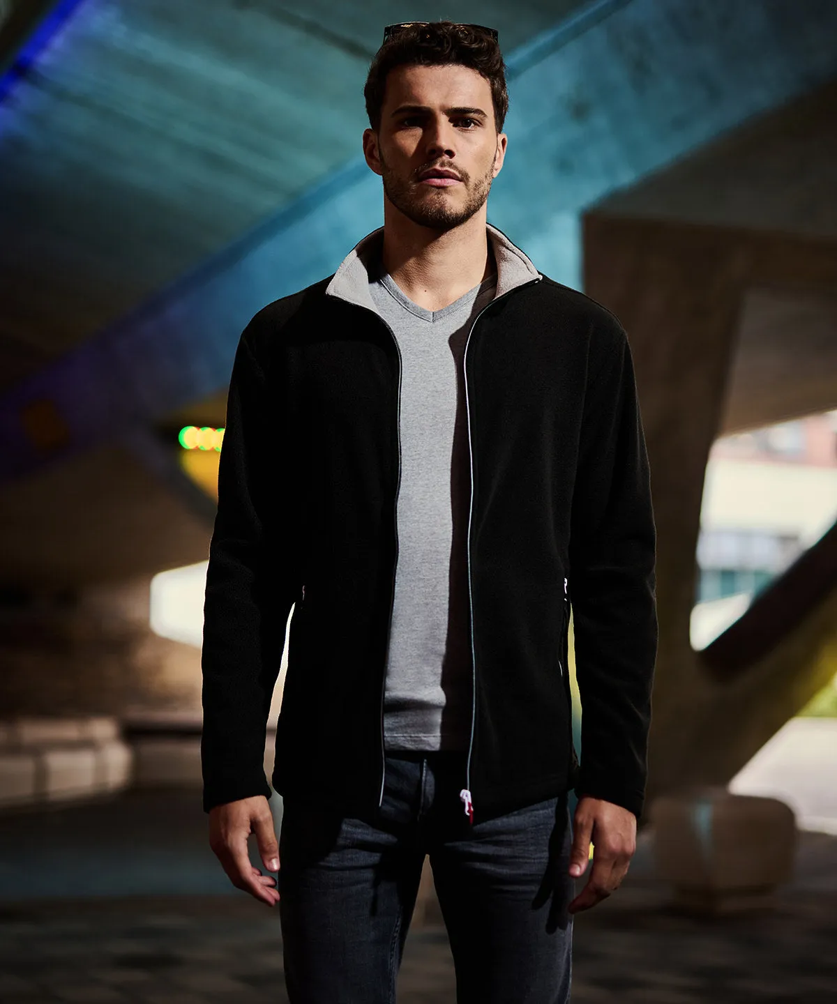 Black/Mineral Grey - Ascender fleece