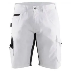 Bl&#xE5;kl&#xE4;der&#x20;1094-1330&#x20;Painter&#x20;Shorts&#x20;Stretch&#x20;-&#x20;White