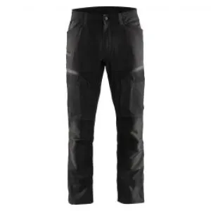 Bl&#xE5;kl&#xE4;der&#x20;1456-1845&#x20;Service&#x20;Trousers&#x20;Stretch&#x20;-&#x20;Black&#x2F;Dark&#x20;Grey