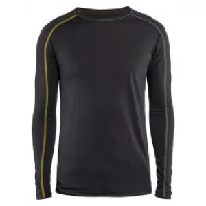 Bl&#xE5;kl&#xE4;der&#x20;4799-1734&#x20;Underwear&#x20;Top&#x20;l&#x2F;s&#x20;XLight&#x20;100&#x25;&#x20;Merino&#x20;-&#x20;Dark&#x20;Grey