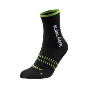Bl&#xE5;kl&#xE4;der&#x20;Work&#x20;Socks&#x20;Dry&#x20;2-Pack&#x20;2190&#x20;-&#x20;Black&#x20;Green