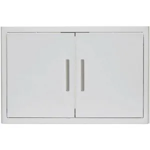 Blaze 32" Stainless Steel Double Access Soft Close Door With Paper Towel Holder