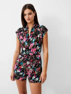 Blossom Hibiscus Vee Playsuit