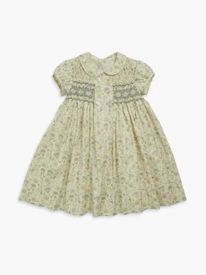 Blue floral Shirley dress
