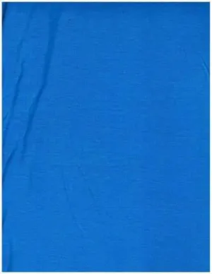 Blue Jersey Knit Stretched Fabric Satin Lined Headwrap
