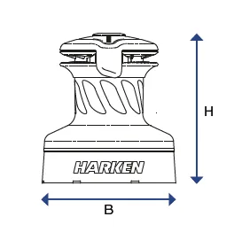 BLUE PERFORMANCE Winch Cover