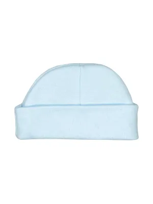Blue Round Premature Baby Hat