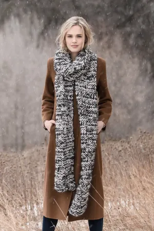 Blue Sky Fibers Traveler's Series Patterns - Big Falls Scarf - PDF Download