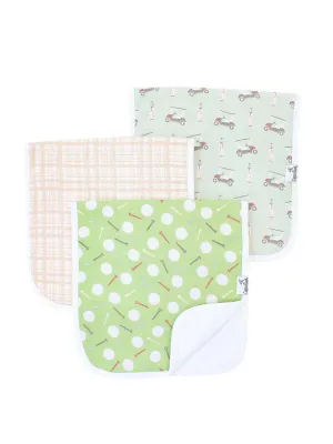 Bogey Premium Burp Cloths by Copper Pearl