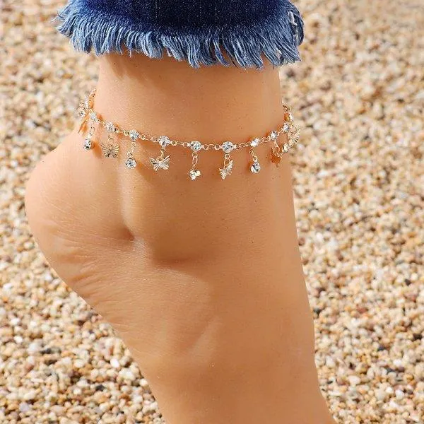 Bohemian Colorful Turkish Eyes Anklets for Women