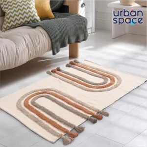 Boho Rugs and Floor Carpet with 3D tufting, Carpet for bedroom / living room with tassels  (Tufrugs_001)