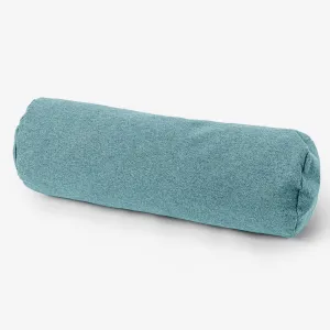Bolster Throw Pillow Cover 20 x 55cm - Interalli Wool Aqua