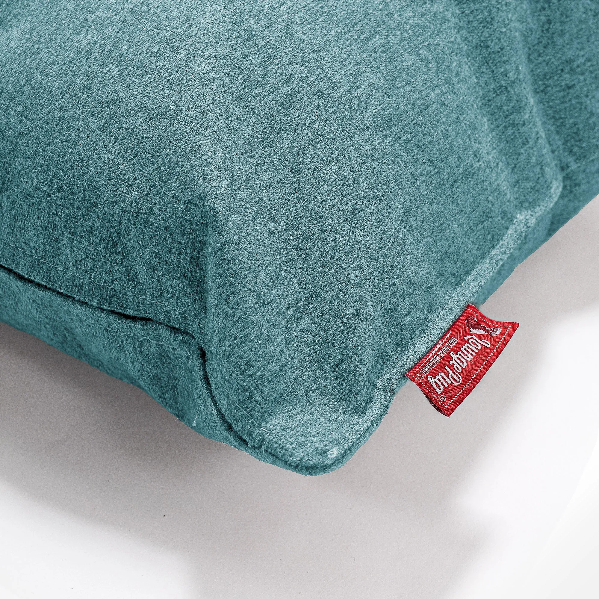 Bolster Throw Pillow Cover 20 x 55cm - Interalli Wool Aqua