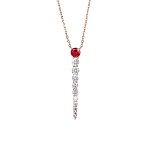 Bon Bon Cherry Red Necklace