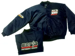 Borla 21236 Men's Black Nylon Jacket - Large.