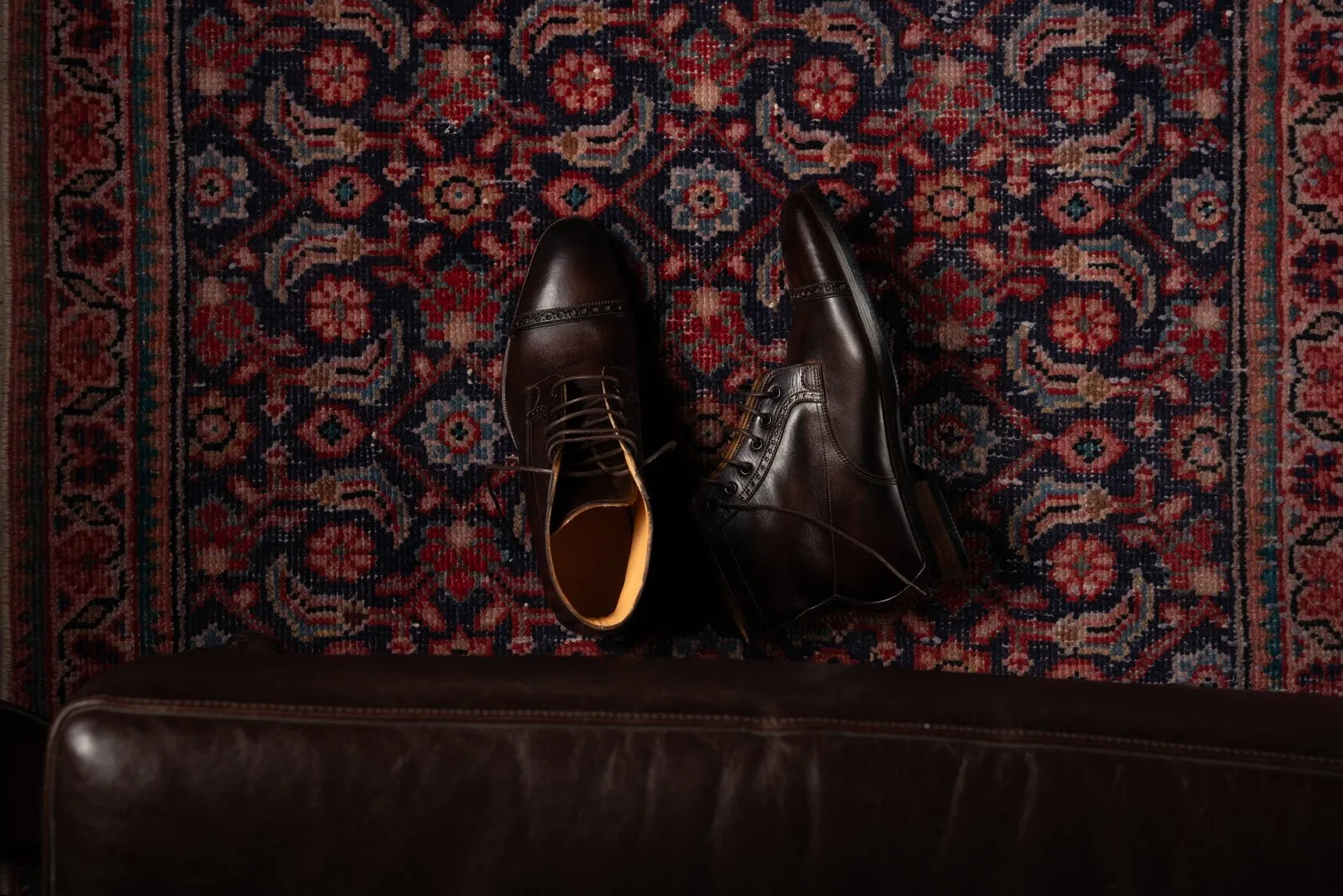 Bosphorus Leather Boots - Cadbury