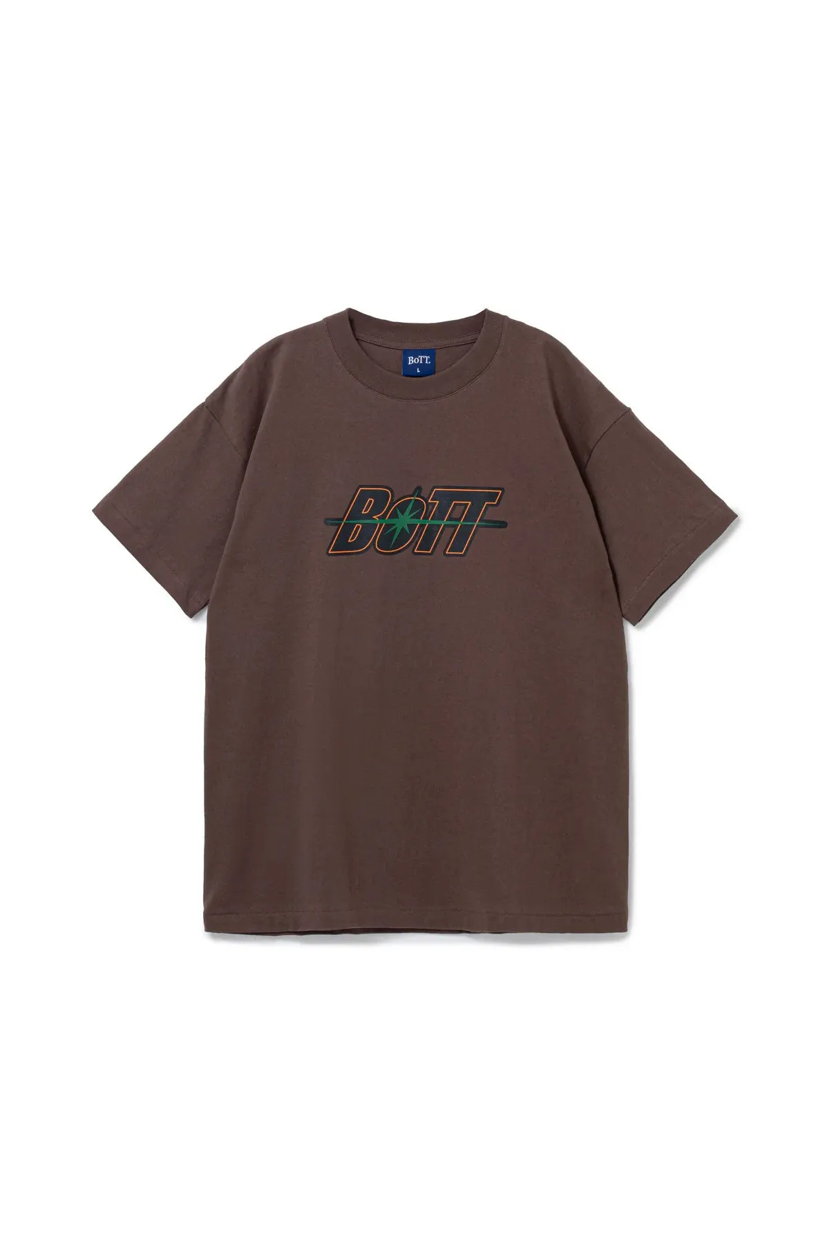 BOTT - SPACE LOGO TEE BROWN