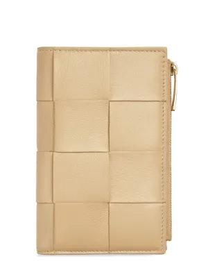 Bottega Veneta   Medium Cassette bi-fold zip wallet 