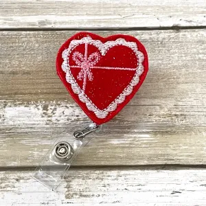 Box of Chocolates Badge Reel